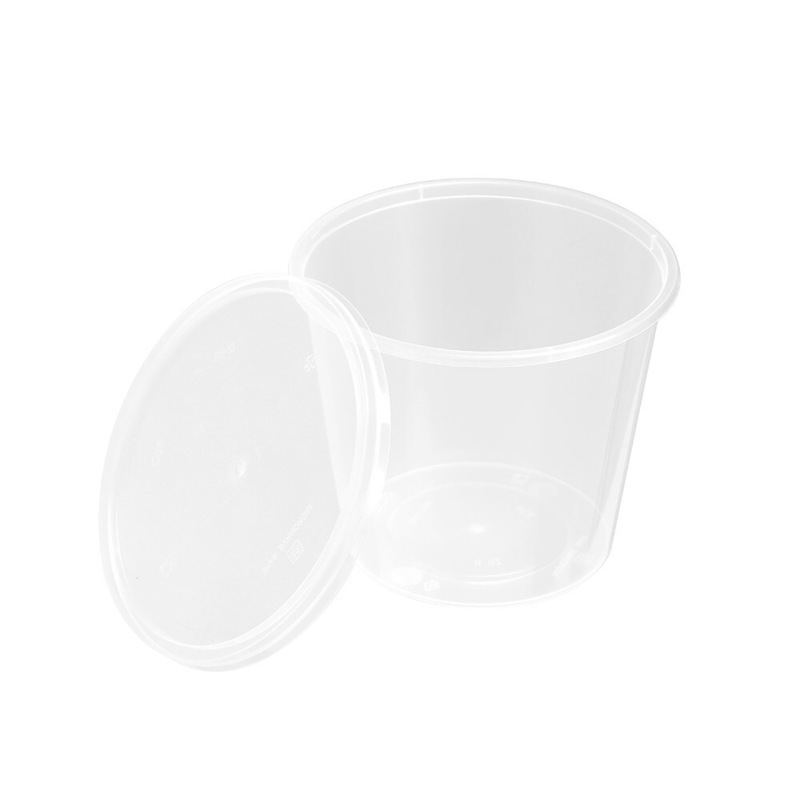 Buy 90 x REUSABLE CONTAINER WITH LID 700mL BULK Food Meal Prep