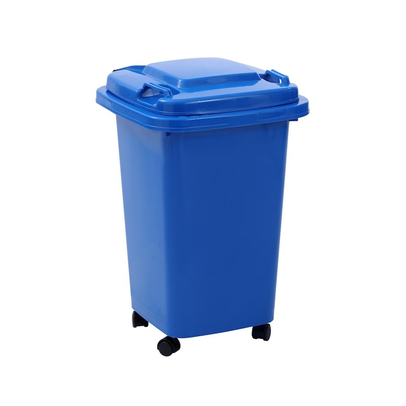 Buy BLUE WHEELIE BIN 32L Storage Bin Rubbish Bin Kids Toy Storage Tub ...