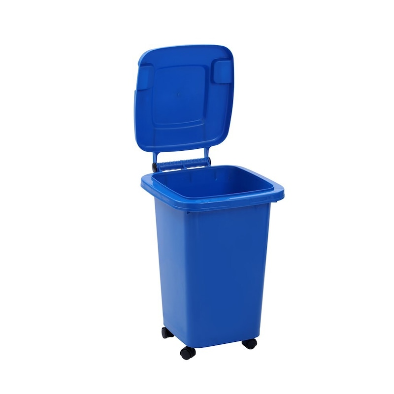 Buy BLUE WHEELIE BIN 32L Storage Bin Rubbish Bin Kids Toy Storage Tub ...