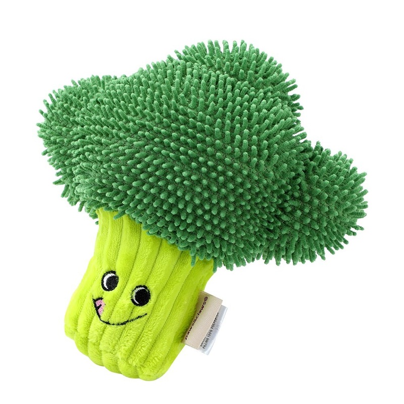 Buy BROCCOLI PLUSH DOG TOY (6 Pack) Pet Puppy Crinkle Material Play