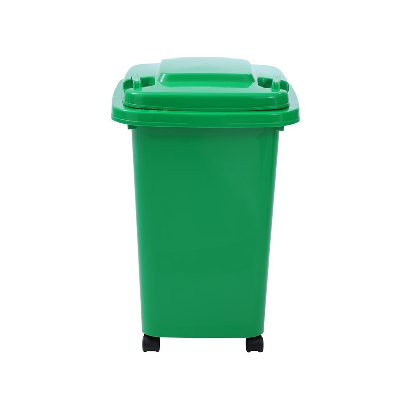 Buy GREEN WHEELIE BIN 32L Storage Bin Rubbish Bin Kids Toy Storage Tub