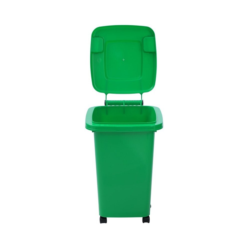 Buy GREEN WHEELIE BIN 60L Storage Bin Rubbish Bin Kids Toy Storage Tub