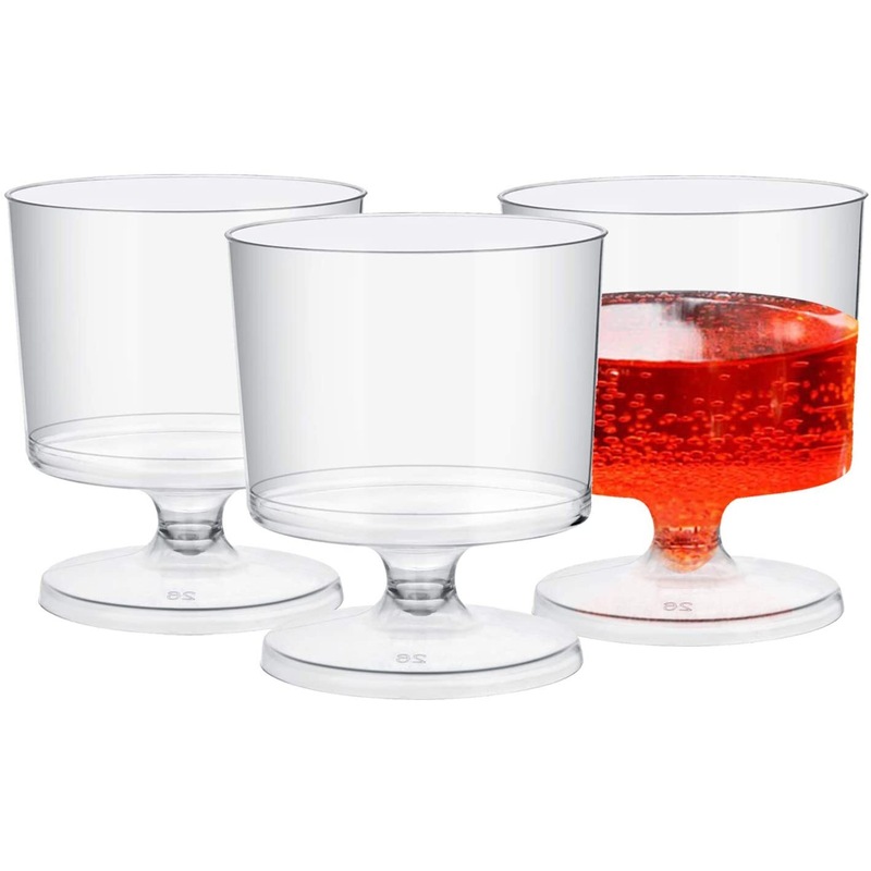 Buy PLASTIC WINE TASTING CUPS 60mL [480 PACK] Clear Disposable Wine