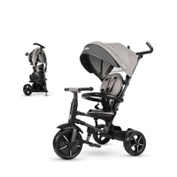 QPlay Rito Star 5 in 1 Kids Folding Tricycle Toddler Stroller Trike Bike Ride On Toy