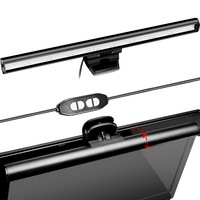 TEGAL Clip On USB Dimmable Reading Light Laptop Screen Bar