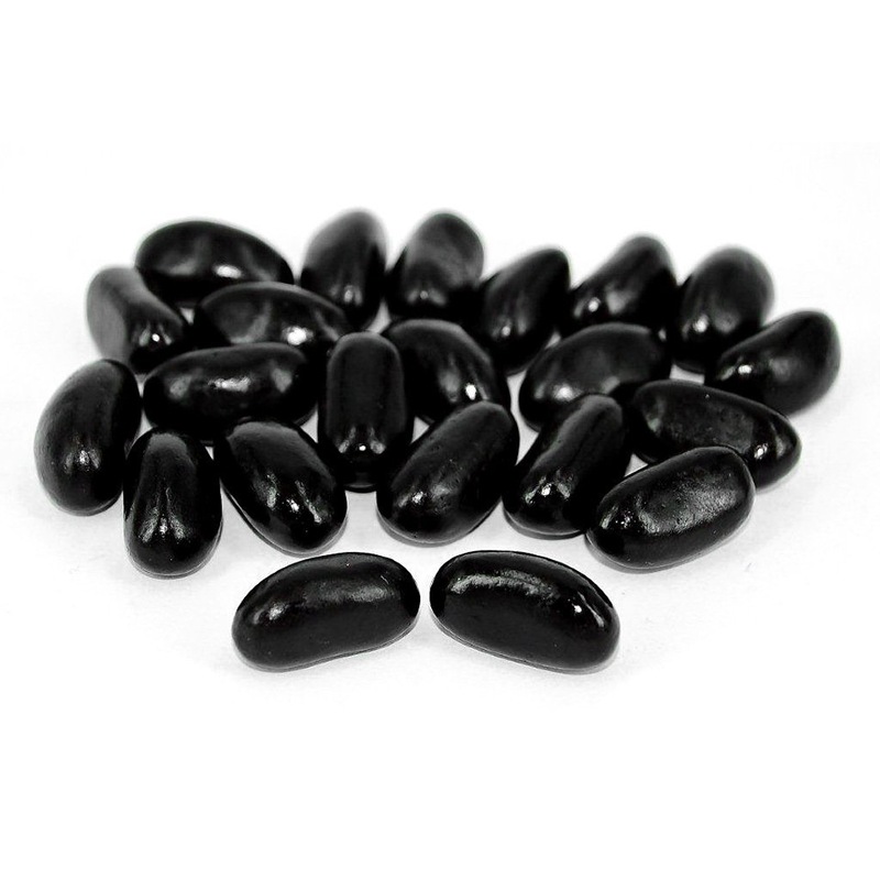 Buy Black Jelly Beans 500g MyDeal