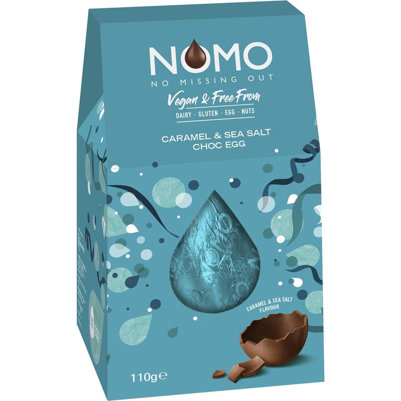 Buy NOMO Caramel & Sea Salt Choc Egg 110g MyDeal