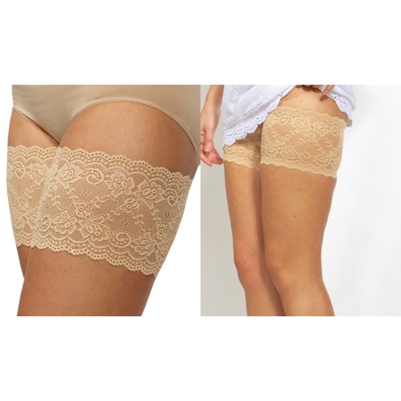 Buy Genuine Beige Bandelettes Anti Chafing Lace Thigh Bands Chafe Women