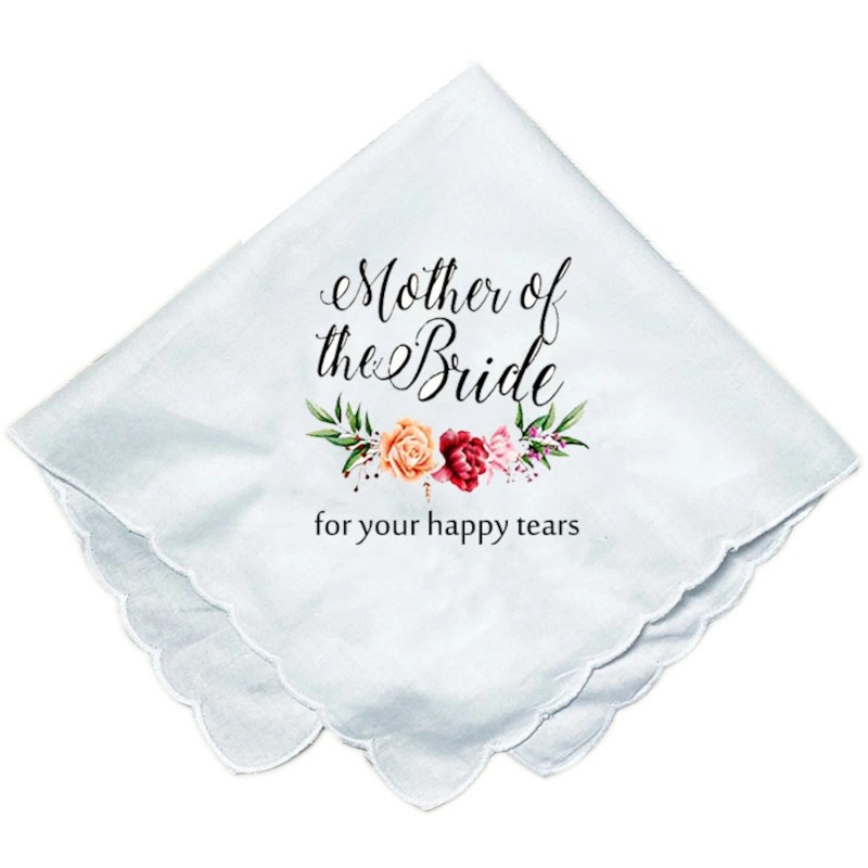 thumbnail image 2 of Bridesmaid Gifts For Wedding Day Greeting Cards Something Blue For Bride Handkerchief Wedding Gift To Bride From Mom Dad/grandparents/Best Friend On Wedding Day Parent Gifts 2 of 11