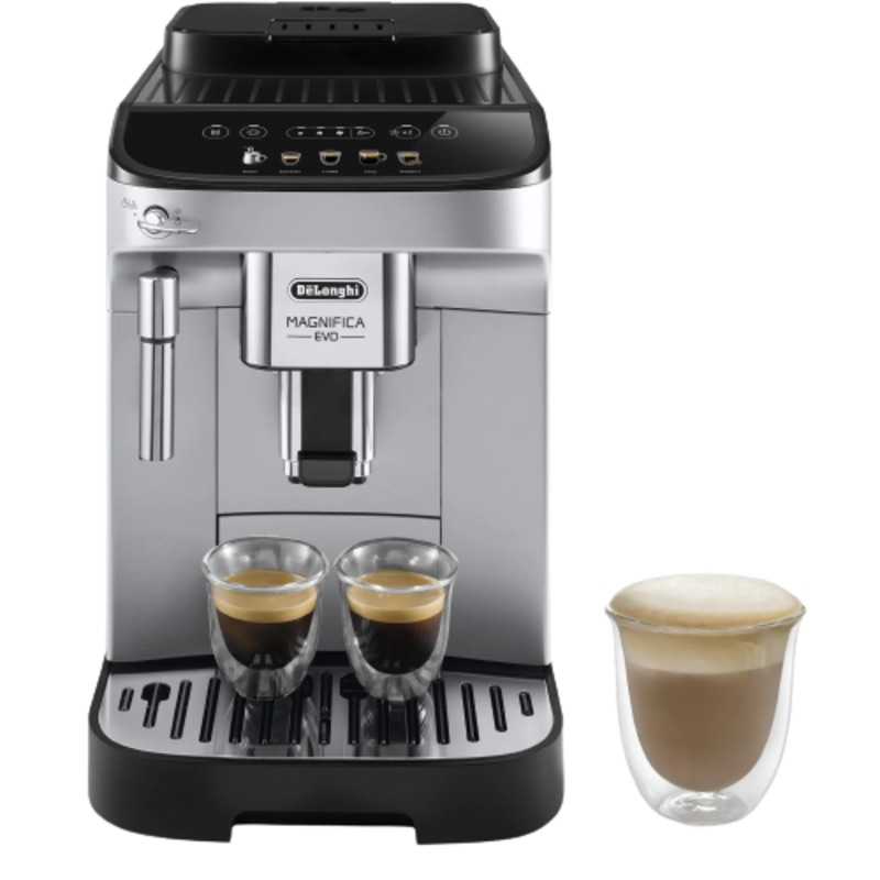 Buy DeLonghi Magnifica Evo Fully Automatic Coffee Machine (Silver Black) MyDeal