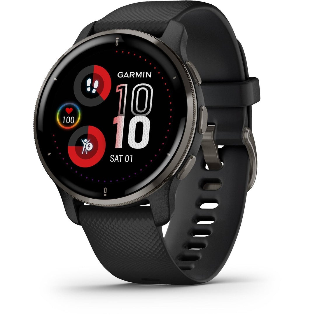 Buy Garmin Venu 2 Plus Sports Watch (Black/Slate) - MyDeal