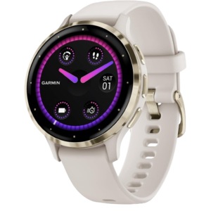 Garmin Venu 3S Sports Watch (Ivory/Soft Gold)