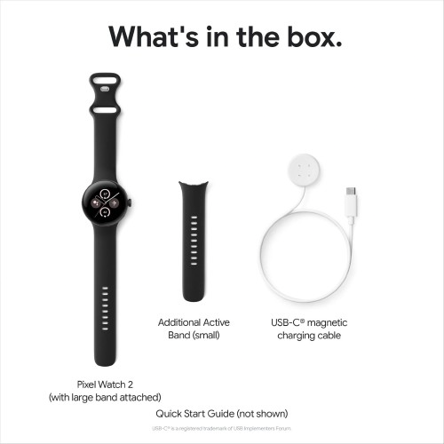 Buy Google Pixel Watch 2 Wi-Fi (Matte Black with Obsidian Active