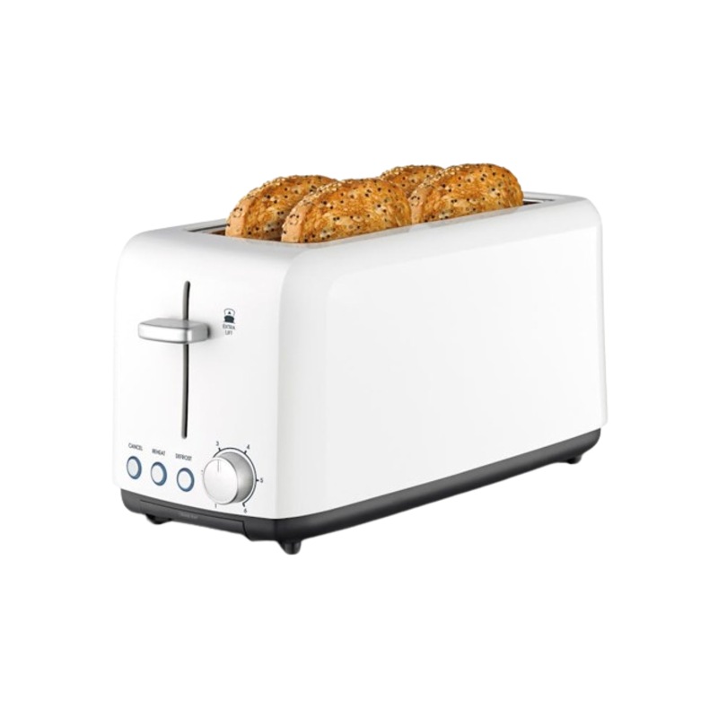 Buy Kambrook A Perfect Fit 4 Slice Wide Slot Toaster White MyDeal