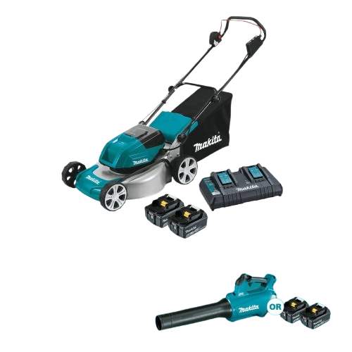 Makita 18Vx2 Brushless Lawn Mower 460mm Kit Australia