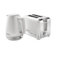 Sunbeam Chic Collection Breakfast Kettle and Toaster Pack - White