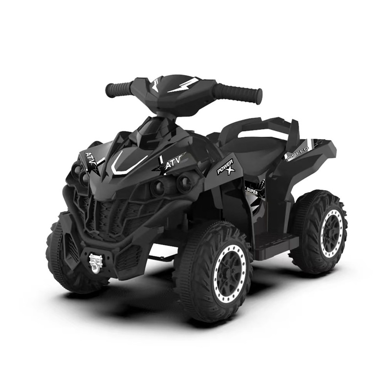 Buy 12V Electric Quad ATV Bike Ride on for Kids Black POSHO MyDeal