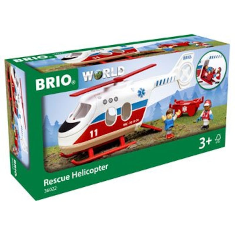 Buy Brio Rescue Helicopter 4 Pieces Mydeal