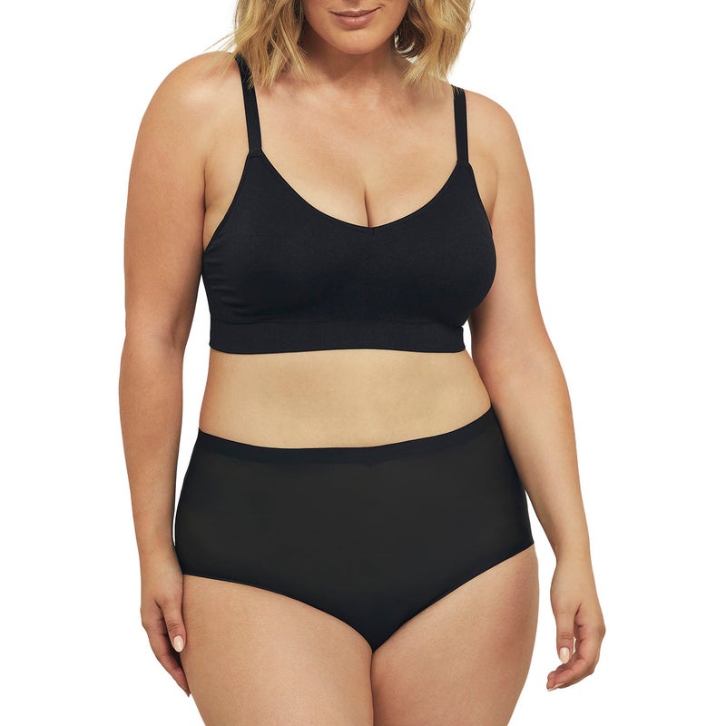 Buy Curvesque Support Wirefree Bra - Ambra - MyDeal