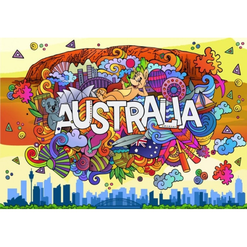 Buy Funbox Iconic Australia Puzzle 100 Pieces MyDeal