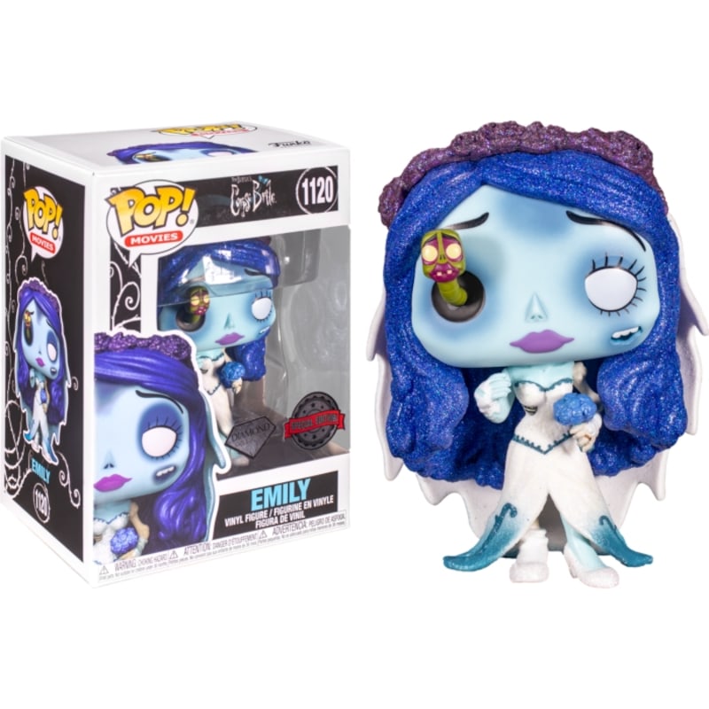 Buy Pop Corpse Bride Emily With Worm Diamond Glitter (rs) - Mydeal