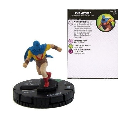 Figurine Heroclix The Atom And Hawkman #009 Occasion - DC Universe, Brave And The Bold, 2010