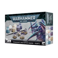 Warhammer 40K Tyranids Termagants and Ripper Swarm + Paints 60-13