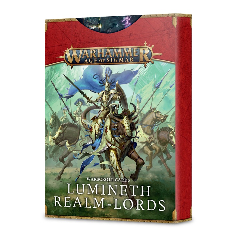 Buy Warhammer Age of Sigmar - Warscroll Cards Lumineth Realm-Lords 87 ...
