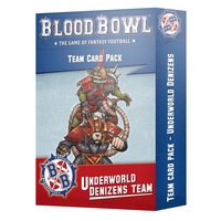 Warhammer Blood Bowl Underworld Denizens Team Card Pack