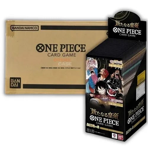One Piece Card Game The Four Emperors OP09 Sealed Case (12 Boxes) Japanese Luffy OP09 Booster Case One Piece Card Game The Four Emperors OP09 Sealed Case (12 Boxes) Japanese Luffy OP09 Booster Case