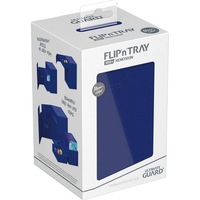 Ultimate Guard Flip n Tray 100+ XenoSkin Monocolor Blue Deck Box