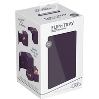 Ultimate Guard Flip n Tray 100+ XenoSkin Monocolor Purple Deck Box