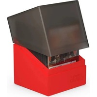 Ultimate Guard Synergy Boulder Deck Case 100+ Black/Red Deck Box