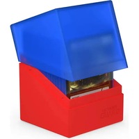 Ultimate Guard Synergy Boulder Deck Case 100+ Blue/Red Deck Box