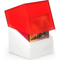 Ultimate Guard Synergy Boulder Deck Case 100+ Red/White Deck Box