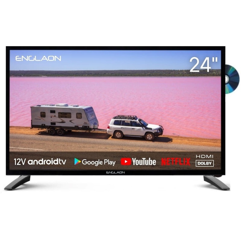 Buy ENGLAON 24'' Full HD LED Android 11 Smart 12V TV for Caravan and