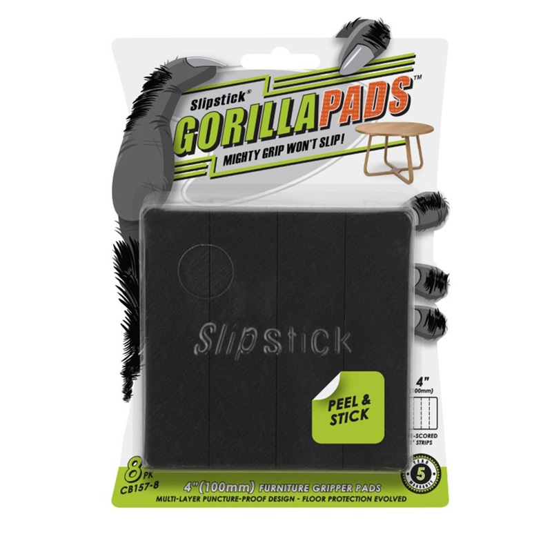 Buy Gorilla Pads™ Set of 8, 4”x 4” (100 x 100 mm) Prescored Square Peel