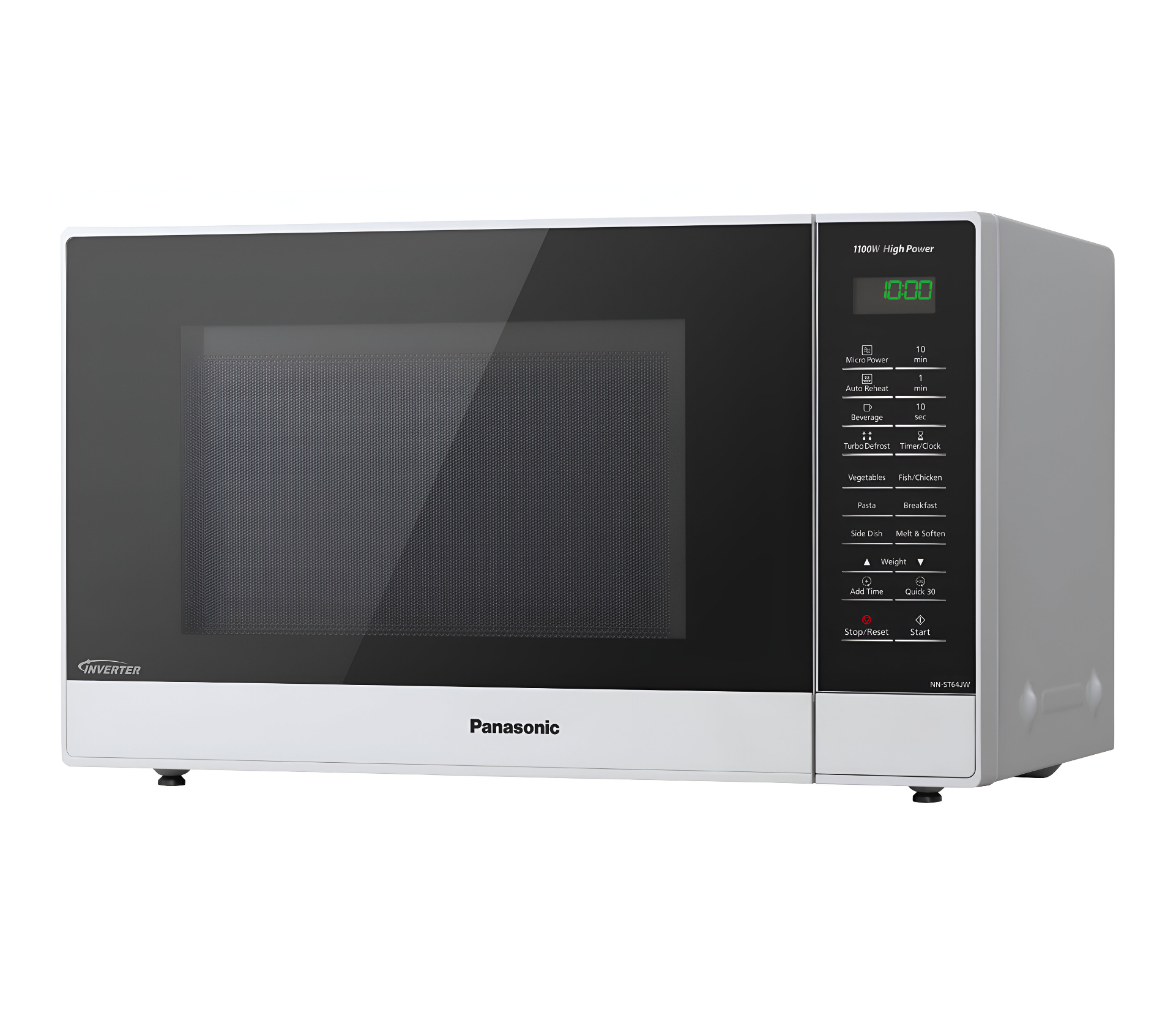 Panasonic 32L Compact Inverter Microwave Oven 1100W NN-ST64JW - Refurbished