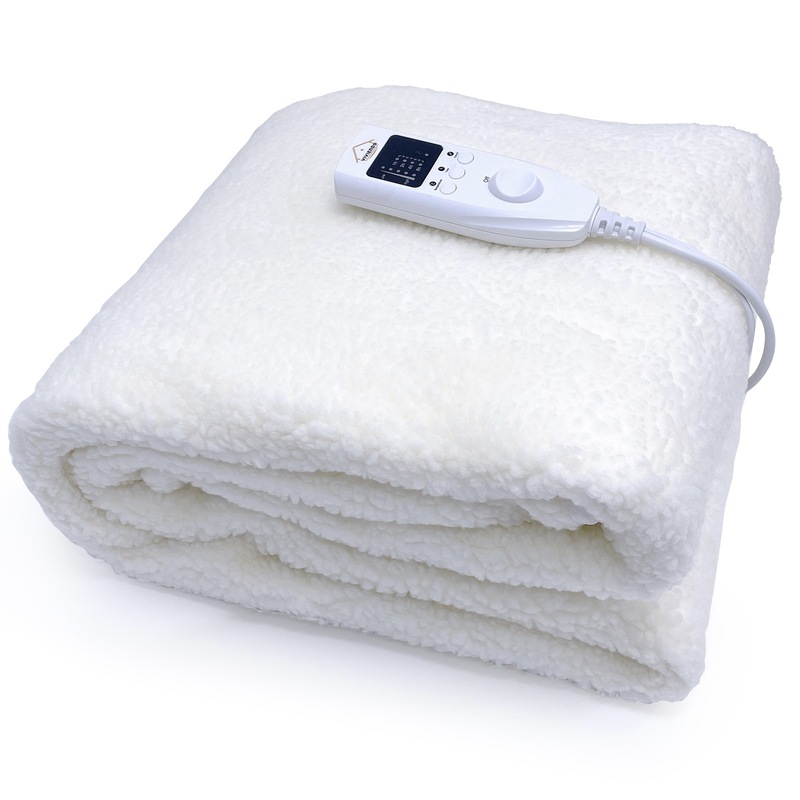 Buy Viviendo 350 GSM Heated Electric Blanket Underlay with Synthetic