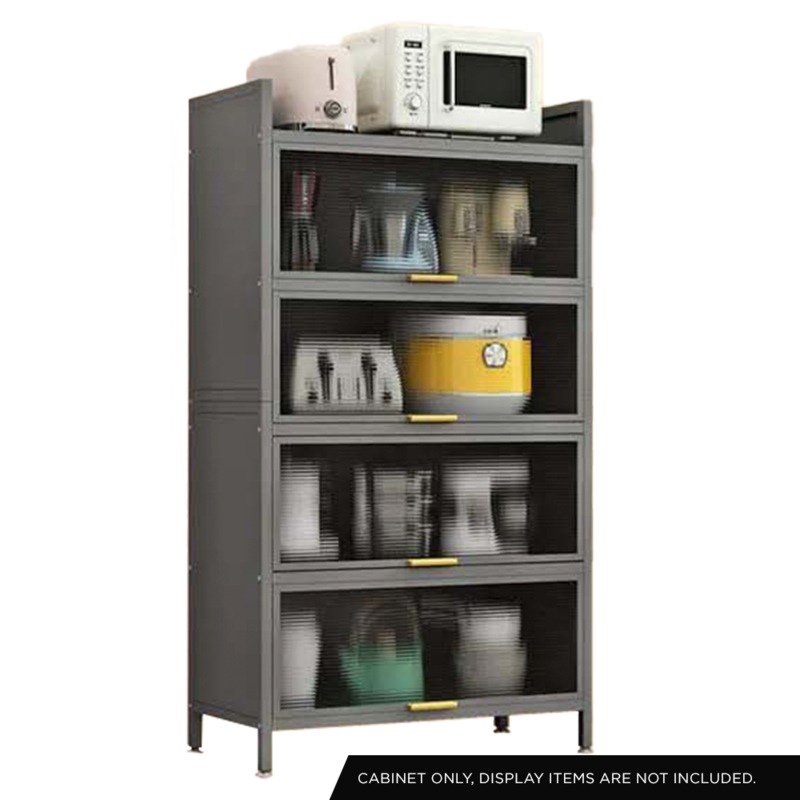 Buy Viviendo 5 Tier Kitchen Storage Shelves Shelving Rack in Carbon