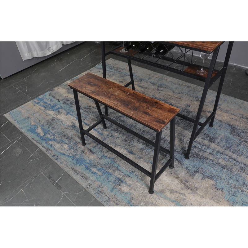 Buy Viviendo Kitchen Breakfast Bar Bench Seat, Pub Dining Industrial