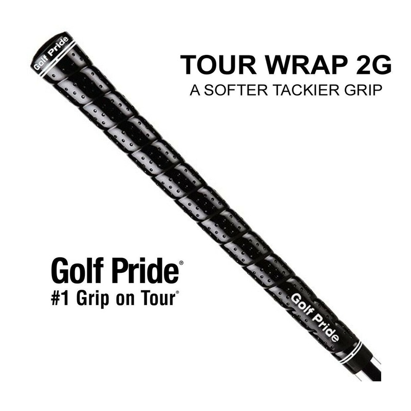 Buy Golf Pride Tour Wrap 2G Golf Grips All Colours Std, Mid & Jumbo