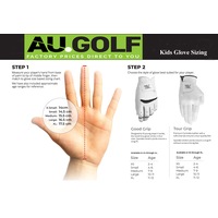 Junior Youth Golf Gloves Boys Girls Kids Left Right Hand - All Sizes -Real Leather