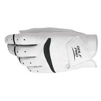 Golf Pro - Mens Cabretta Leather and microfibre Golf Gloves - All Sizes