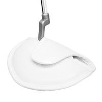 Putter Head Cover - White - Mallet Type - Fits most oversize Mallet Putters