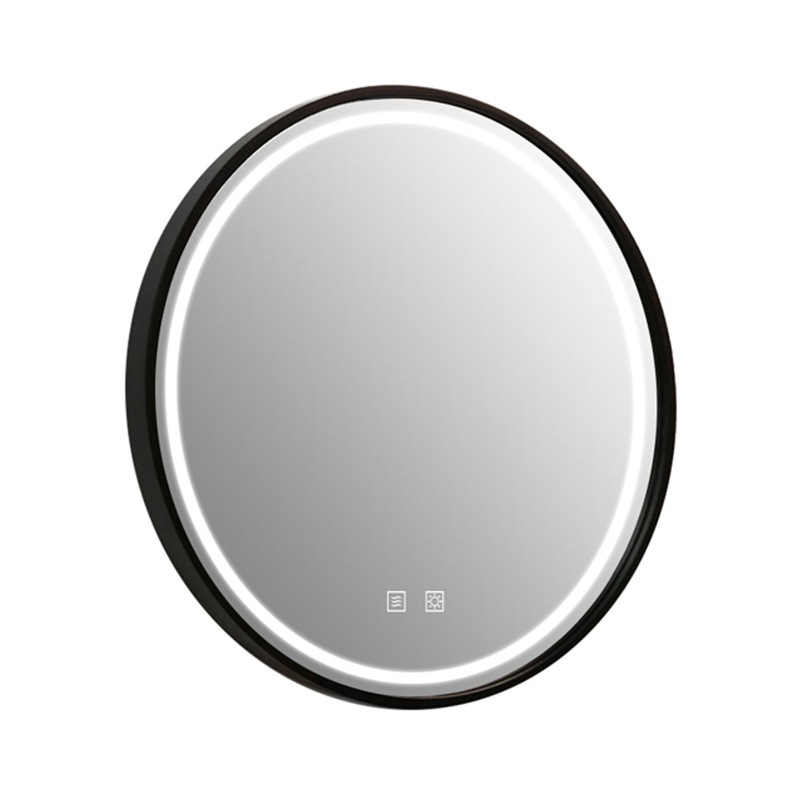 Buy KG 45W Mirror Light 27006500K AntiFog Black Frame MyDeal