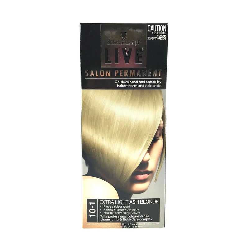 Buy SCHWARZKOPF Live Salon Permanent Blonde Hair Dye Salon Quality Hair