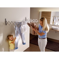 Artweger by Juwel RuckZuck 120 Wall Mounted Clothes Airer Drying Rack