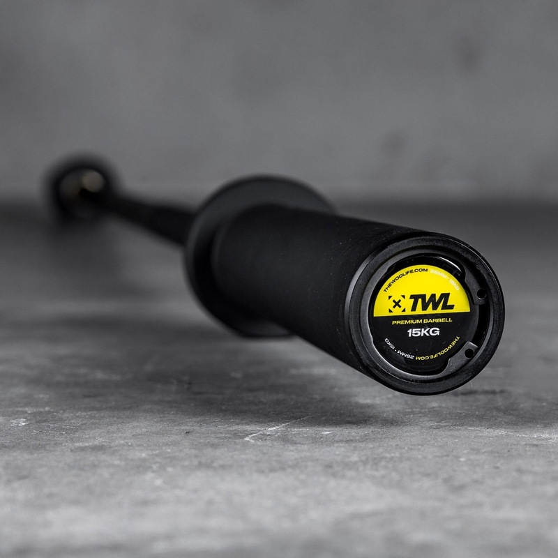 TWL WOMEN’S PREMIUM 15Kg BARBELL 2.0 BLACK Fitness World Wide