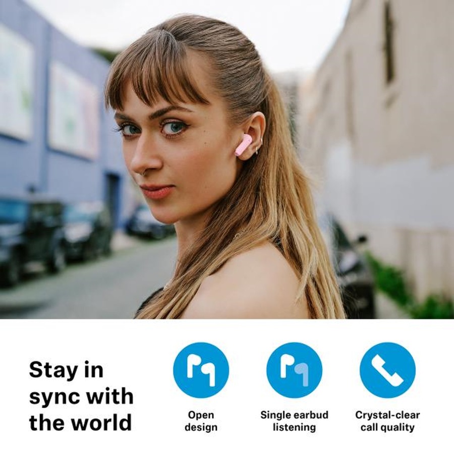 Sennheiser Accentum Open Wireless Earbuds, Sakura